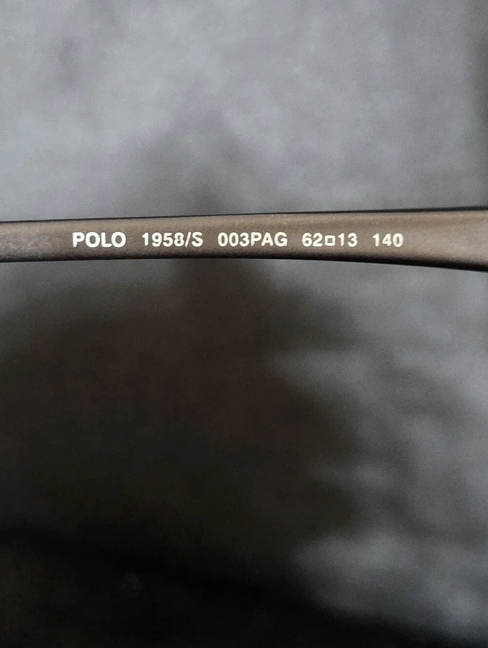 Polo by Ralph Lauren Men’s Black Metal Aviator Sunglasses with Dark Lenses
